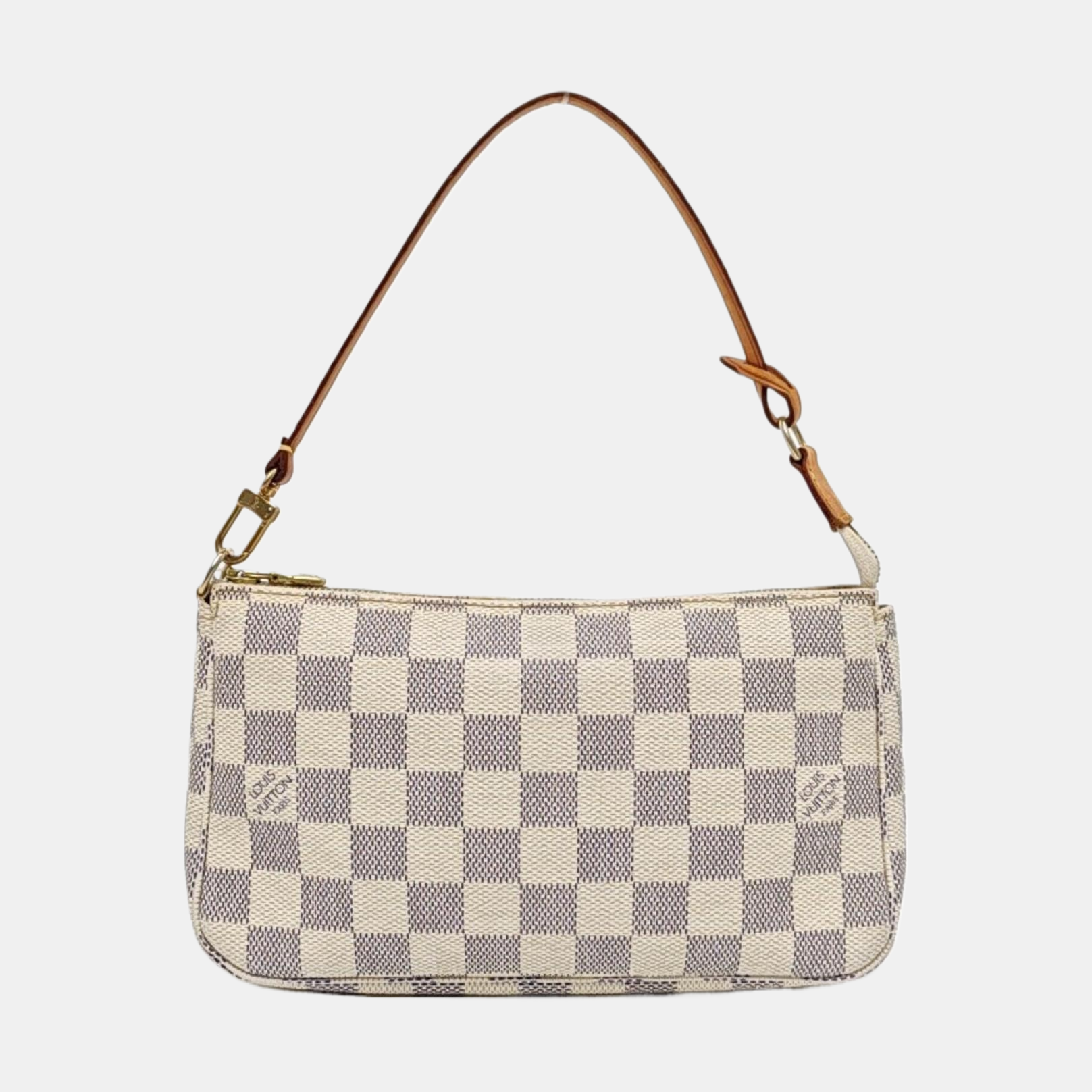 ACCESSOIRES GM Damier Azur Coated Canvas White