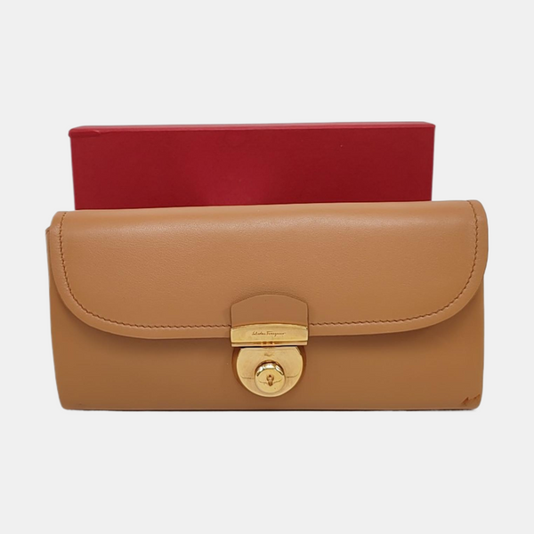 Calfskin Wallet Brown