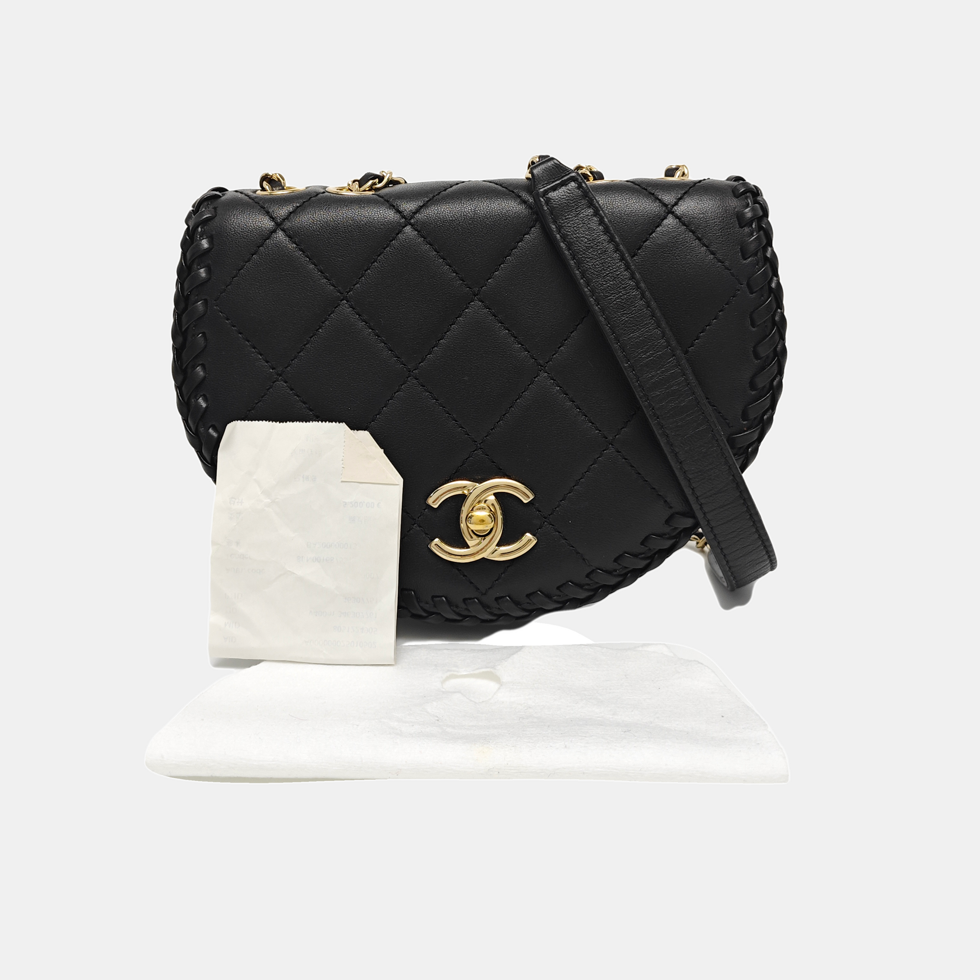 Quilted Lambskin Black