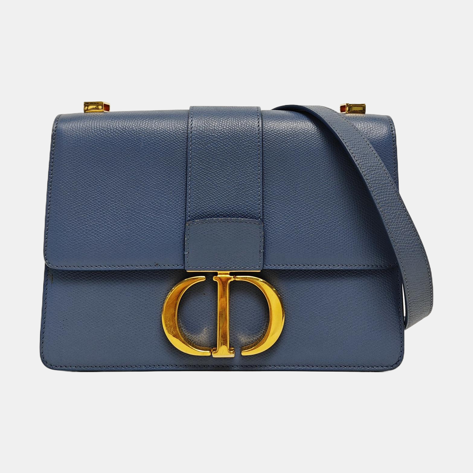 30 Montaigne Calfskin Blue