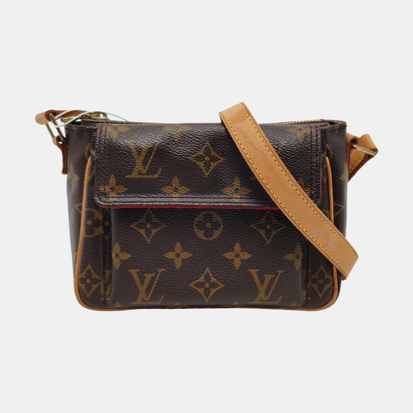 VIVA CITE PM Monogram Coated Canvas Brown