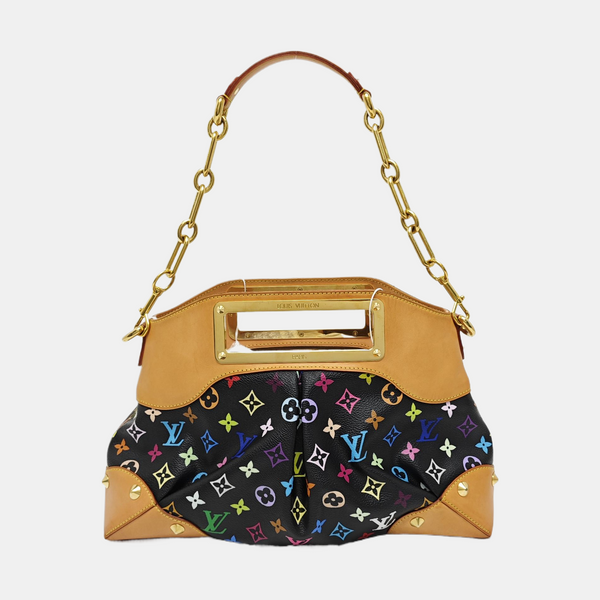 LV × TM JUDY Monogram Coated Canvas Black