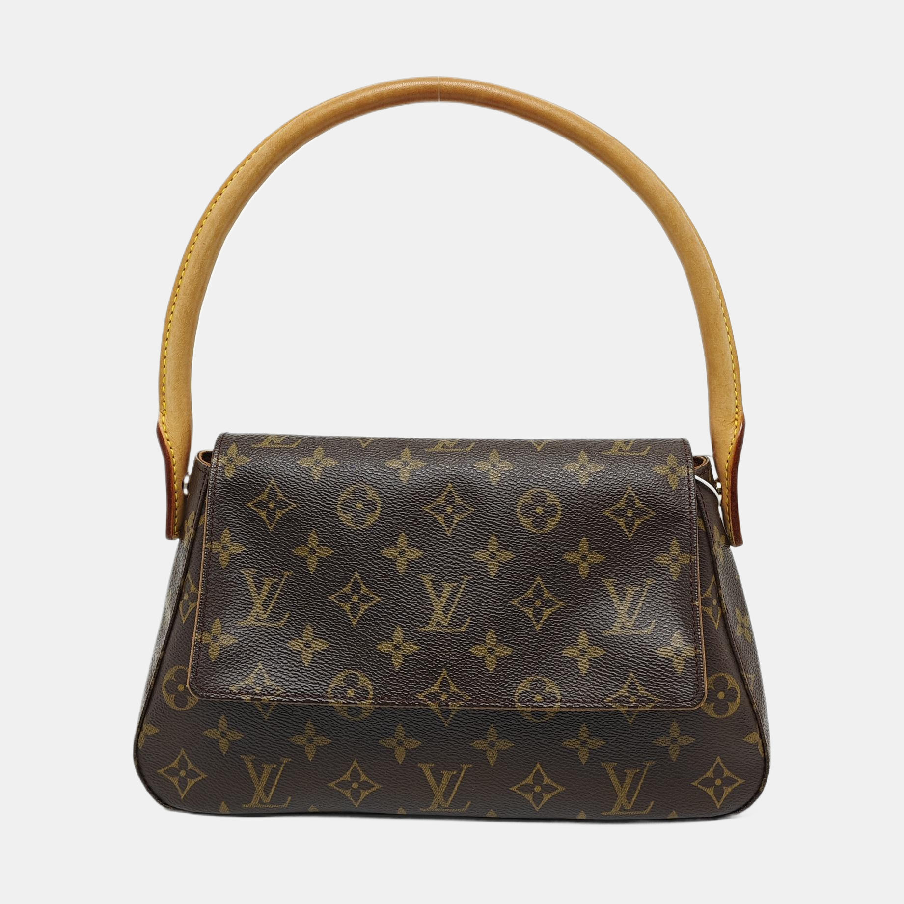 LOOPING PM Monogram Coated Canvas Brown