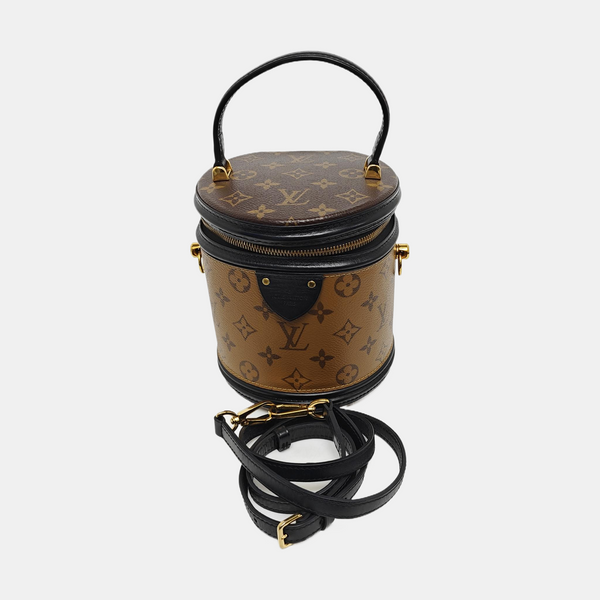 CANNES PM Monogram Coated Canvas Brown
