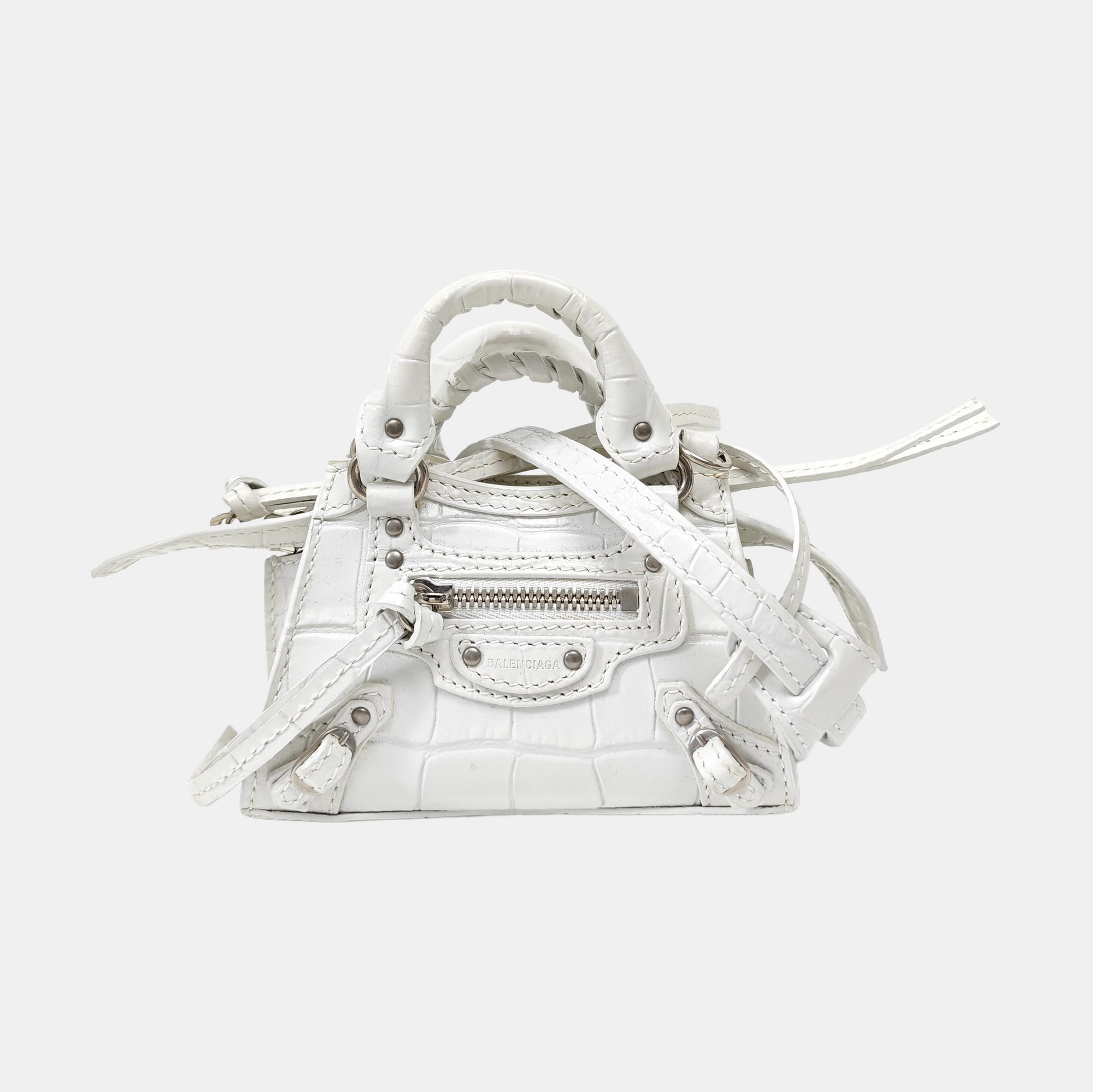 Neo Classic Nano Calfskin White