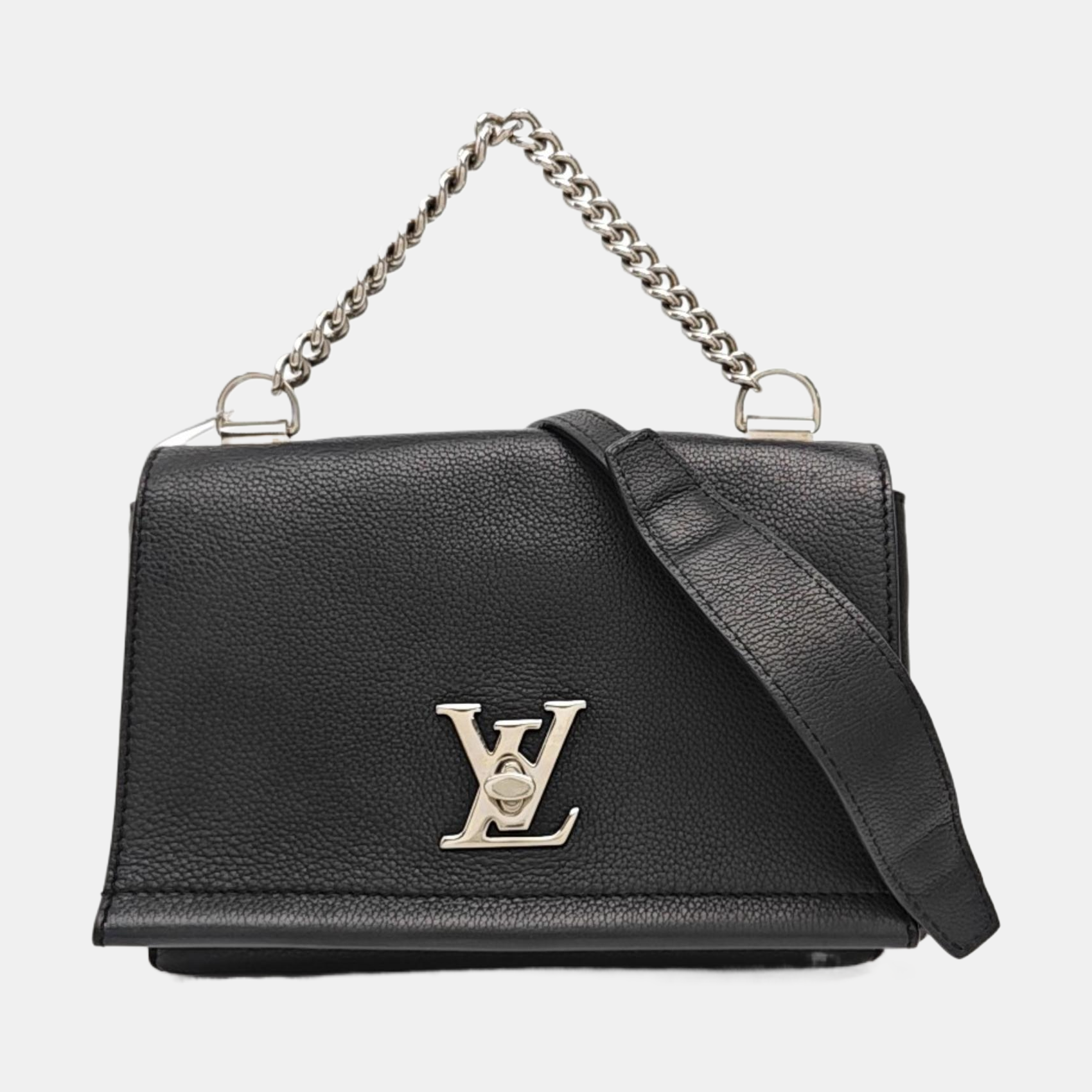 LOCKME BB Calfskin Black