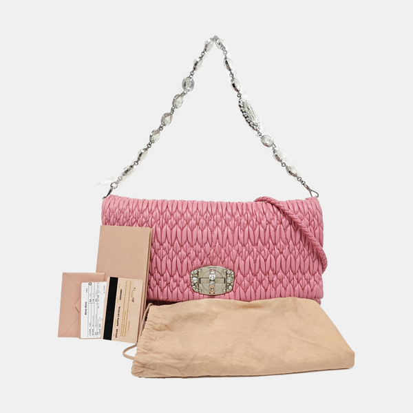 Crystal Lambskin Pink