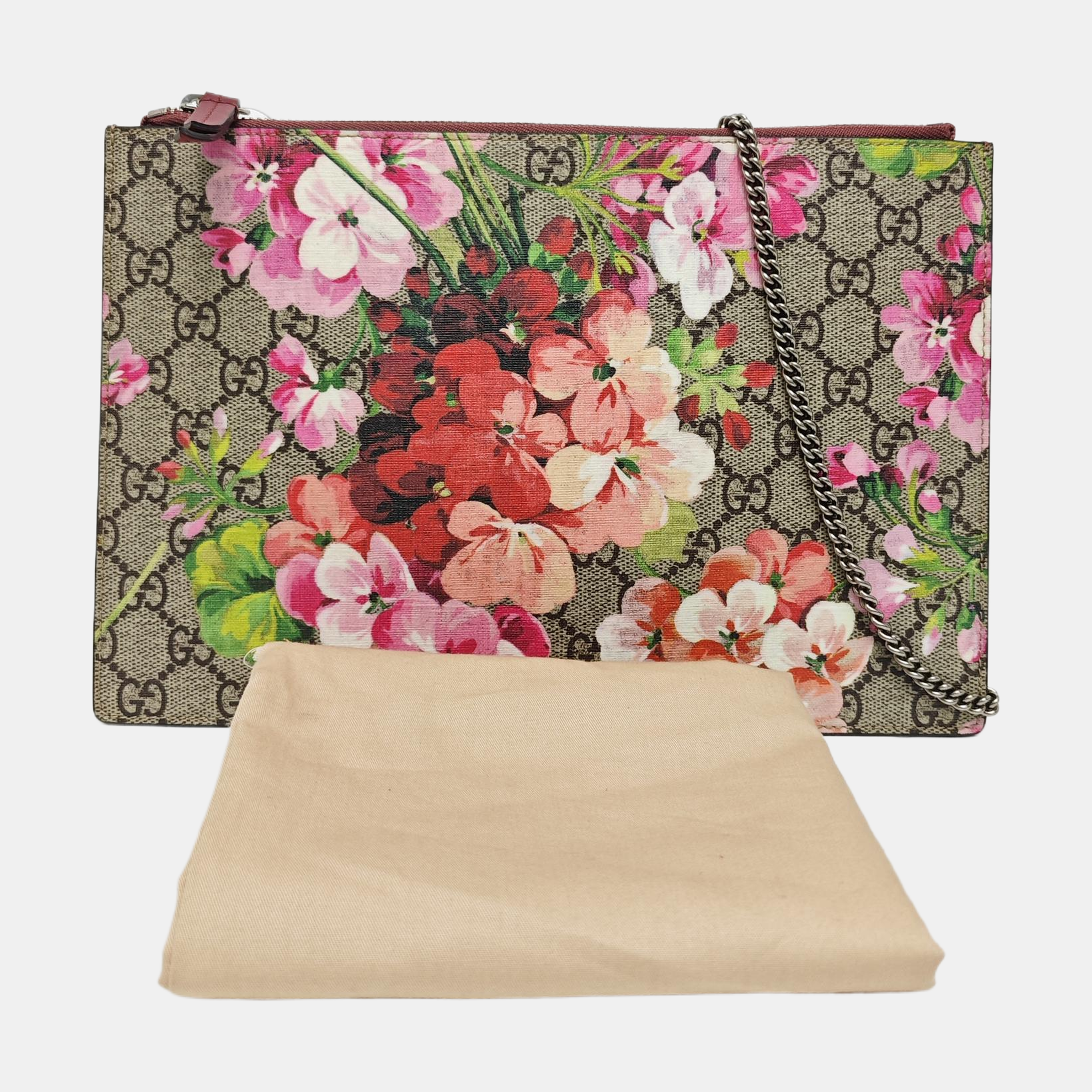GG Blooms Coated Canvas Multicolor