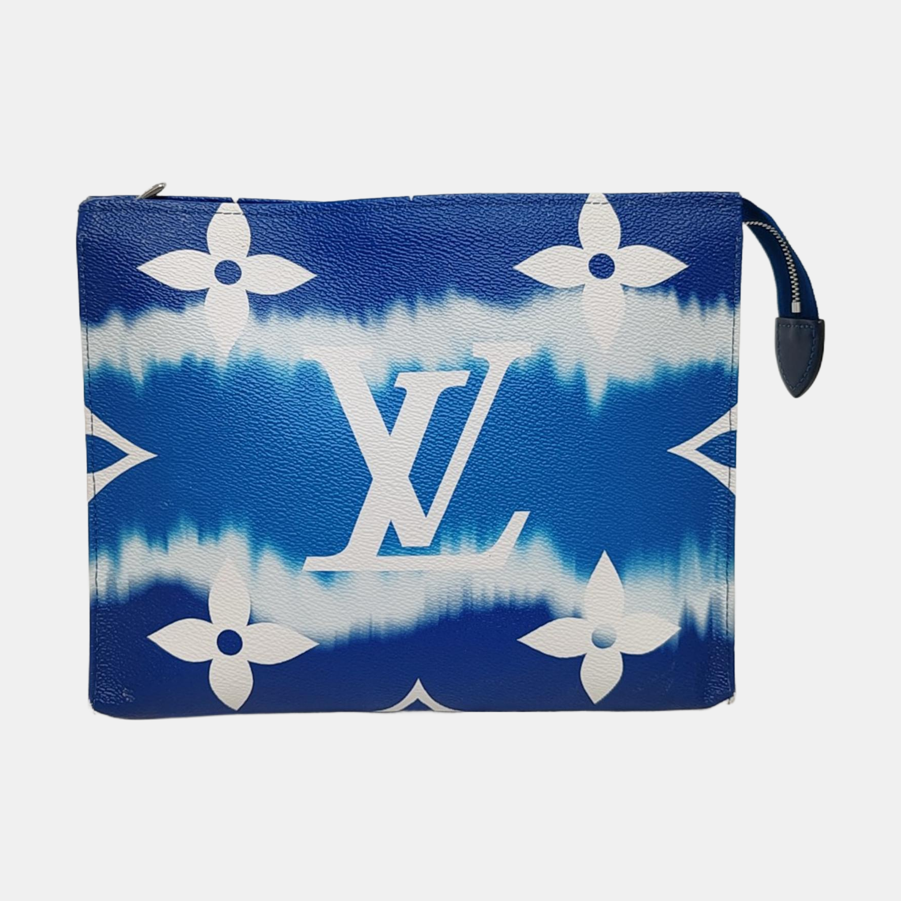 TOILET POCKET 26 Monogram Coated Canvas Blue