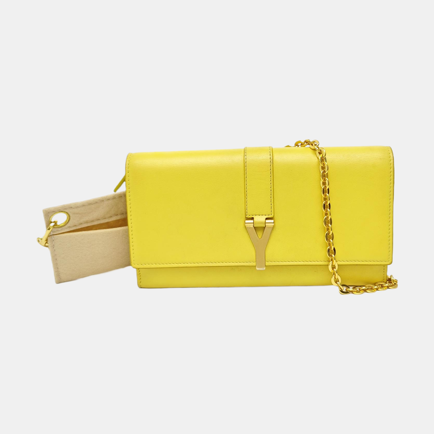 CHYC Y LIGNE Calfskin Yellow