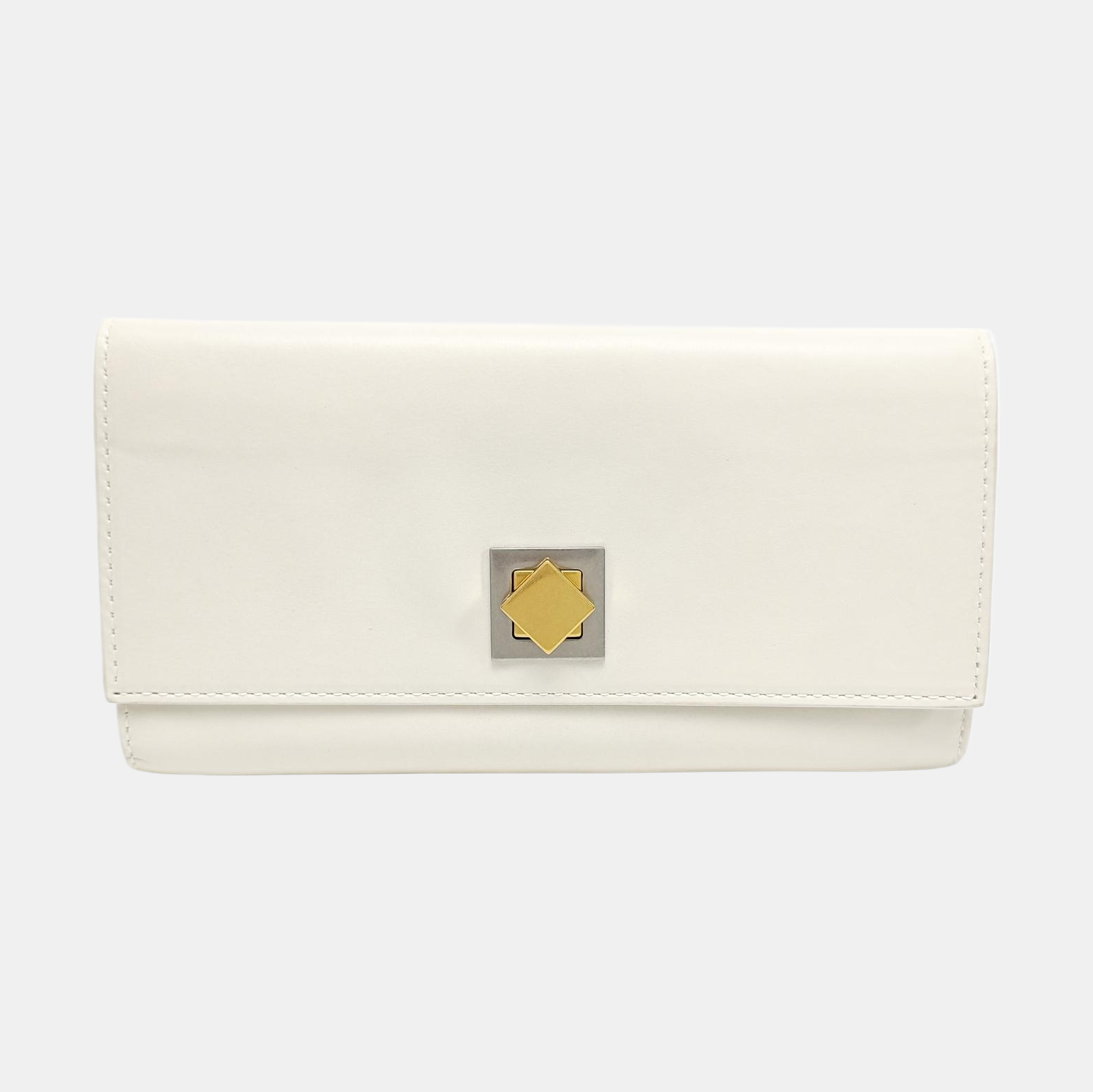 Calfskin Wallet White