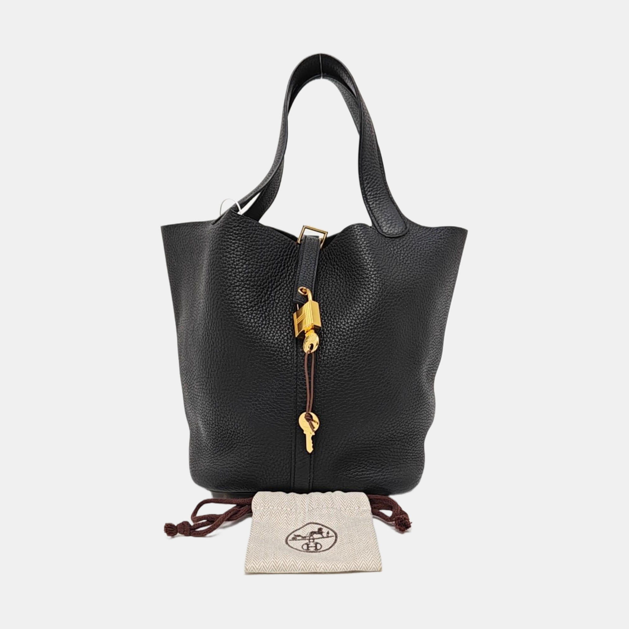 Picotin Lock 22 Clemence Black