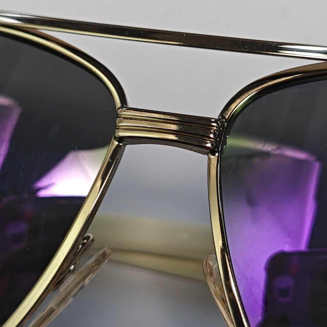 Metal Sunglasses Green