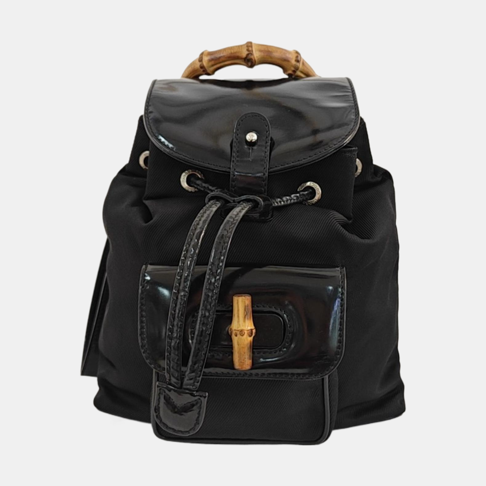 Calfskin Backpack Black