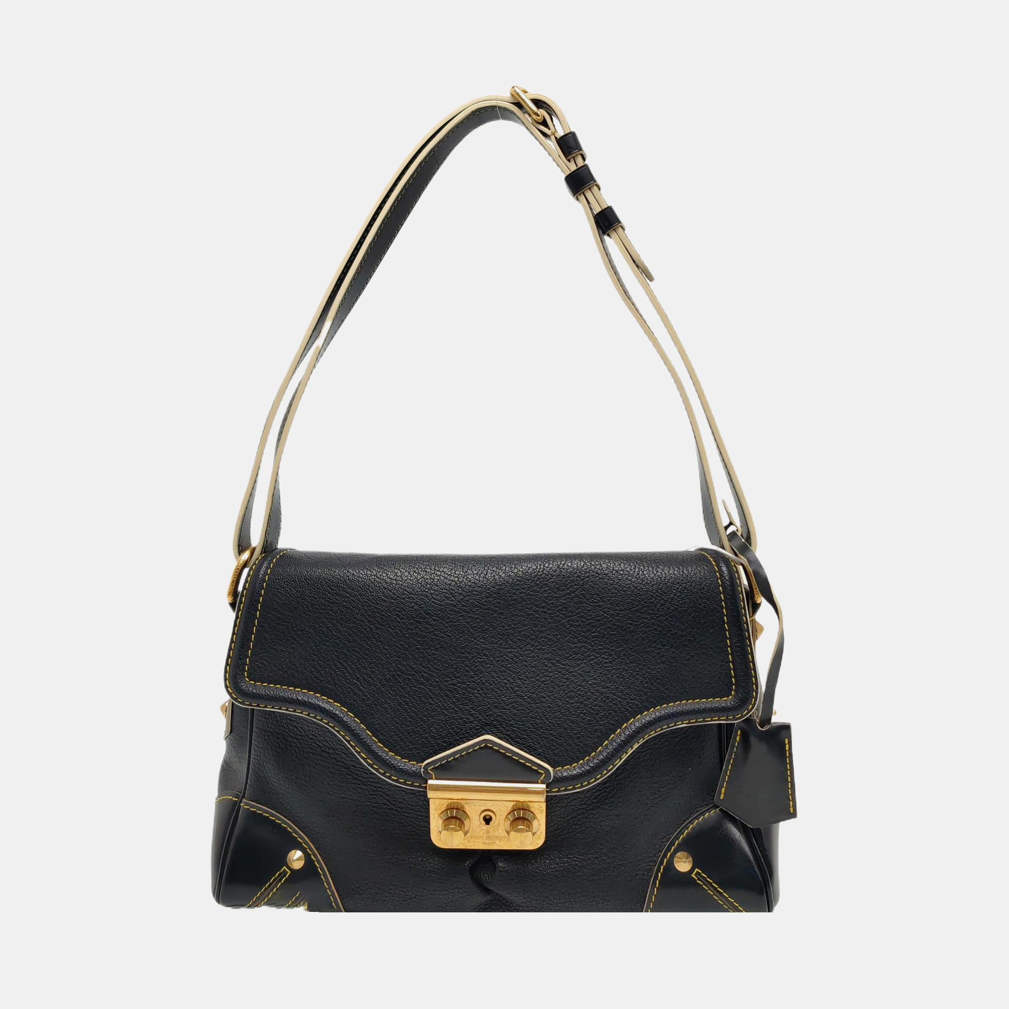 L'ESSENTIEL Calfskin Black