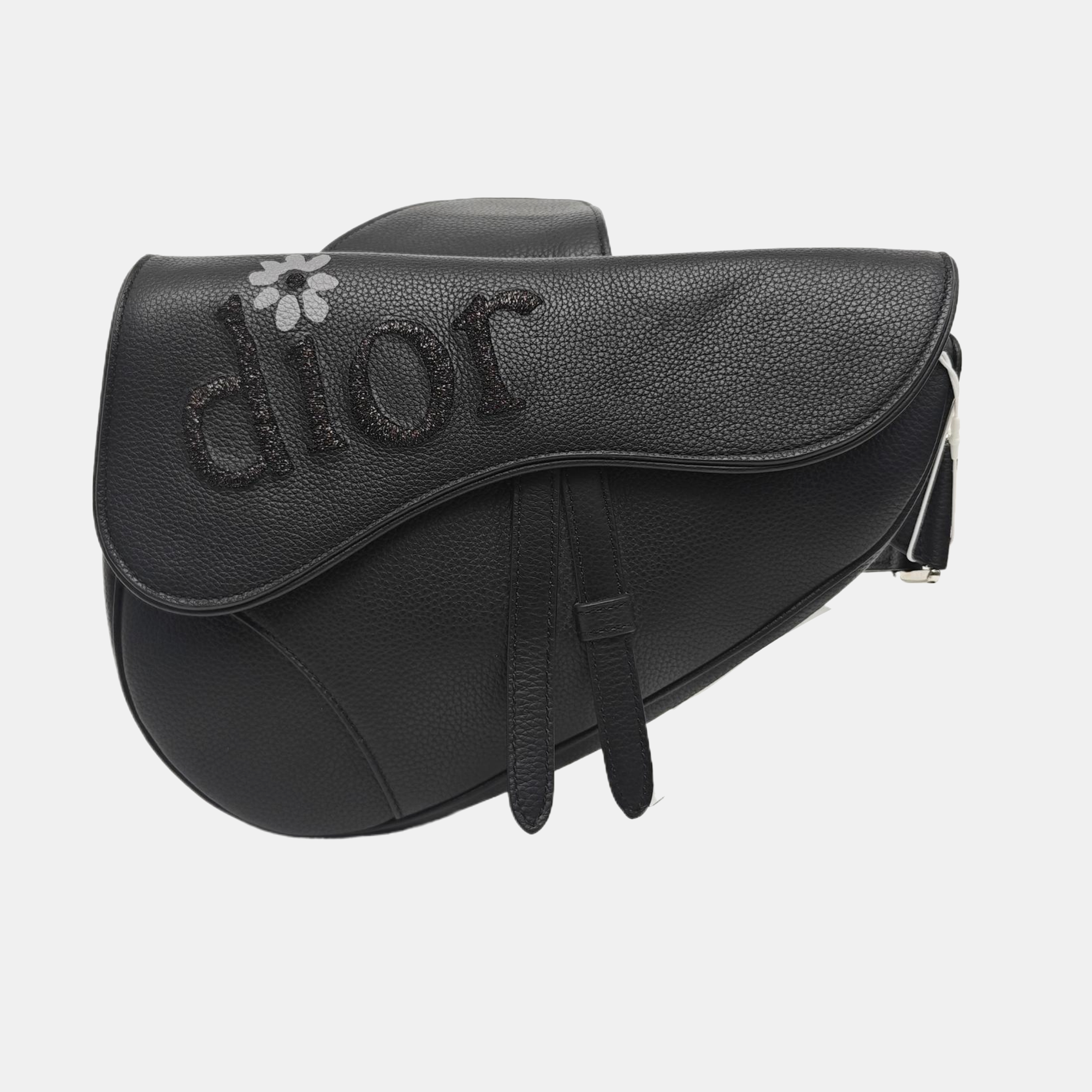 Dior By Erl Medium Calfskin Black