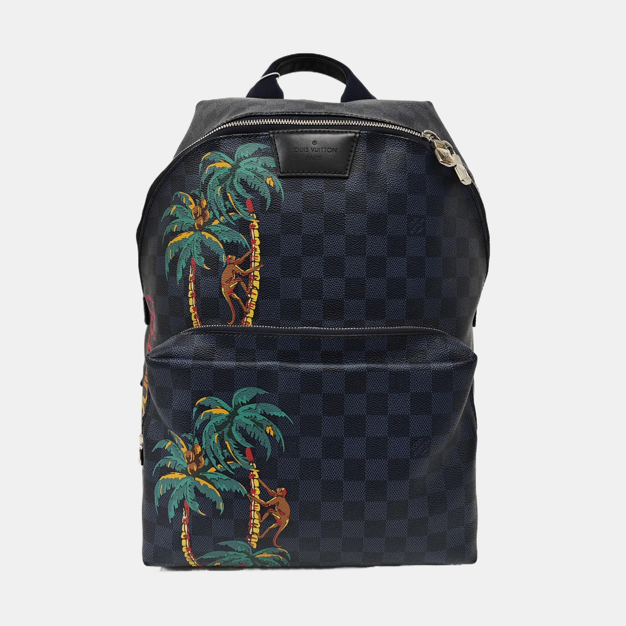 APOLLO Damier Coated Canvas Blue