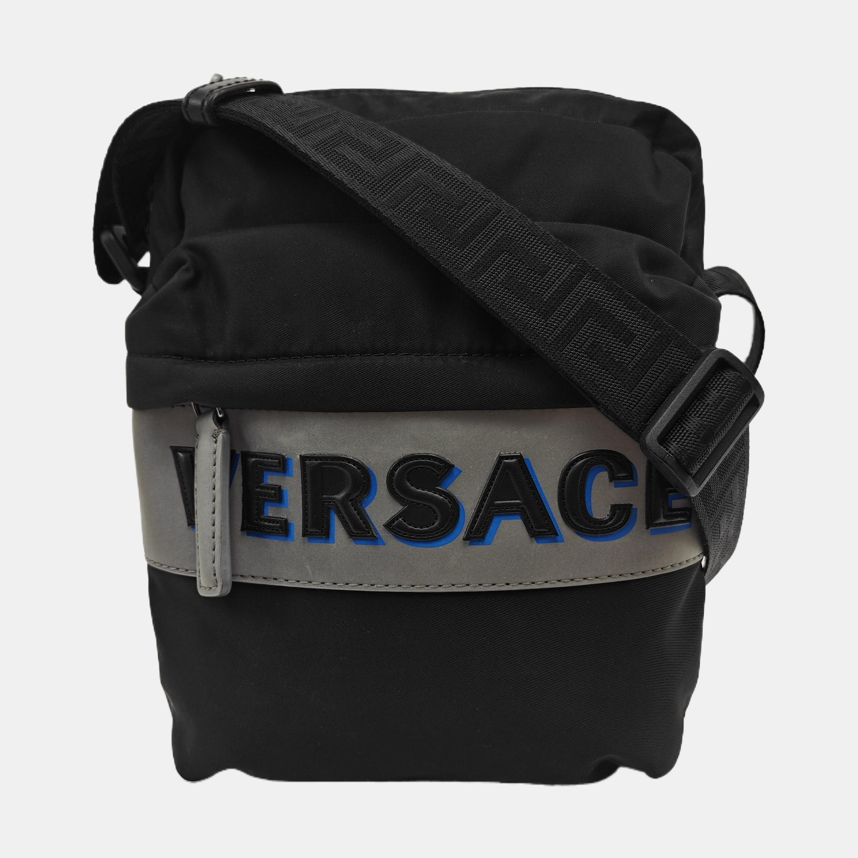 Nylon Shoulder Bag Small Black