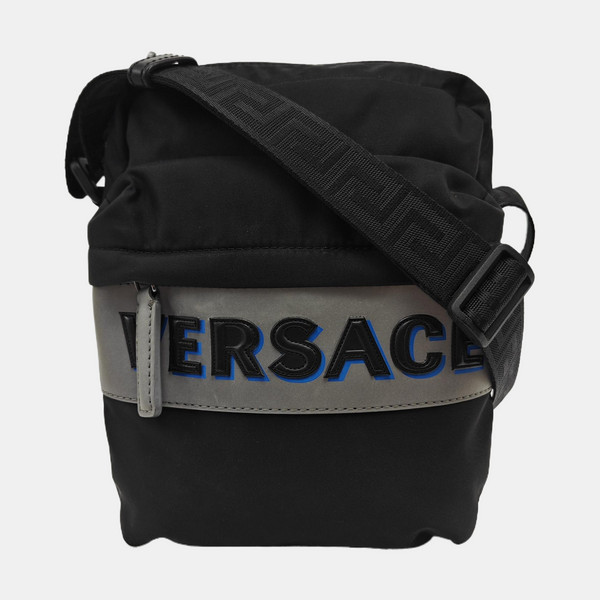 Nylon Shoulder Bag Small Black
