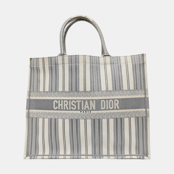 Book Tote Large Canvas Multicolor