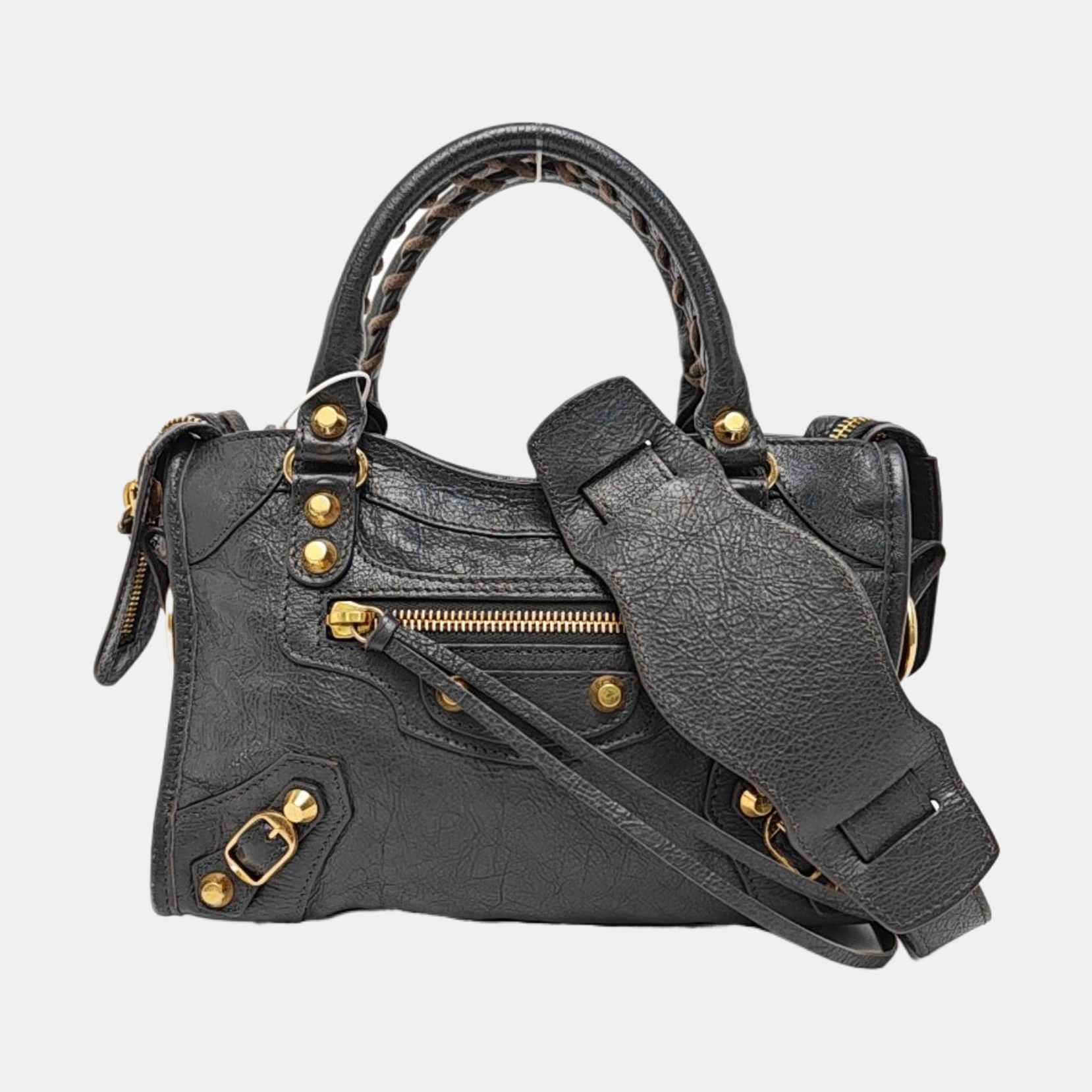Classic City Mini Lambskin Gray