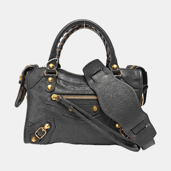Classic City Mini Lambskin Gray