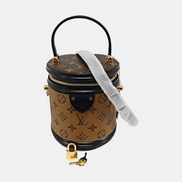 CANNES PM Monogram Coated Canvas Brown
