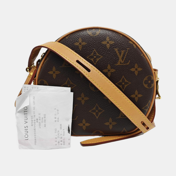 BOITE CHAPEAU PM Monogram Coated Canvas Brown