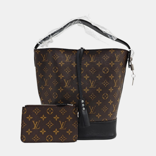 NN14 Monogram Coated Canvas Brown