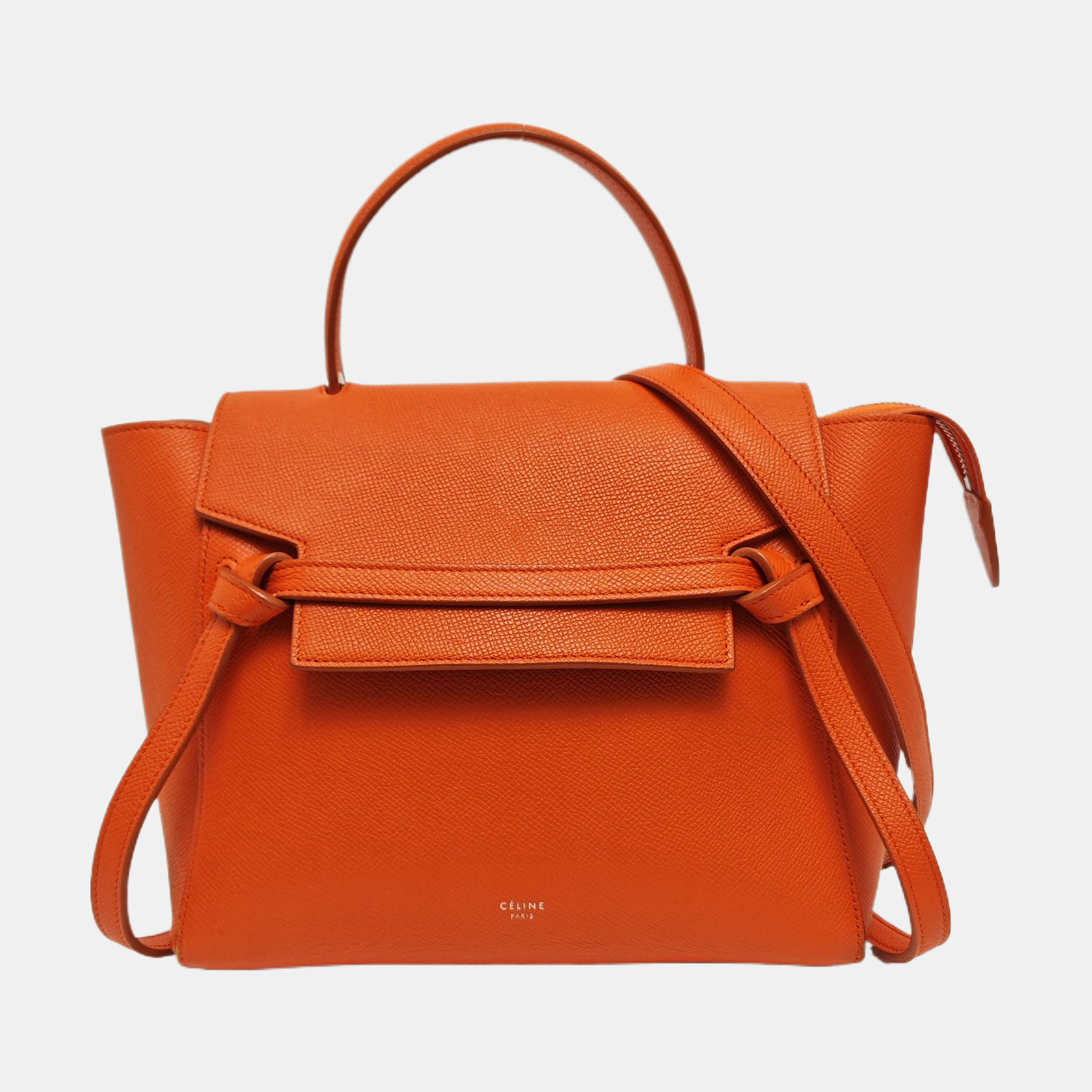 BELT Micro Calfskin Orange