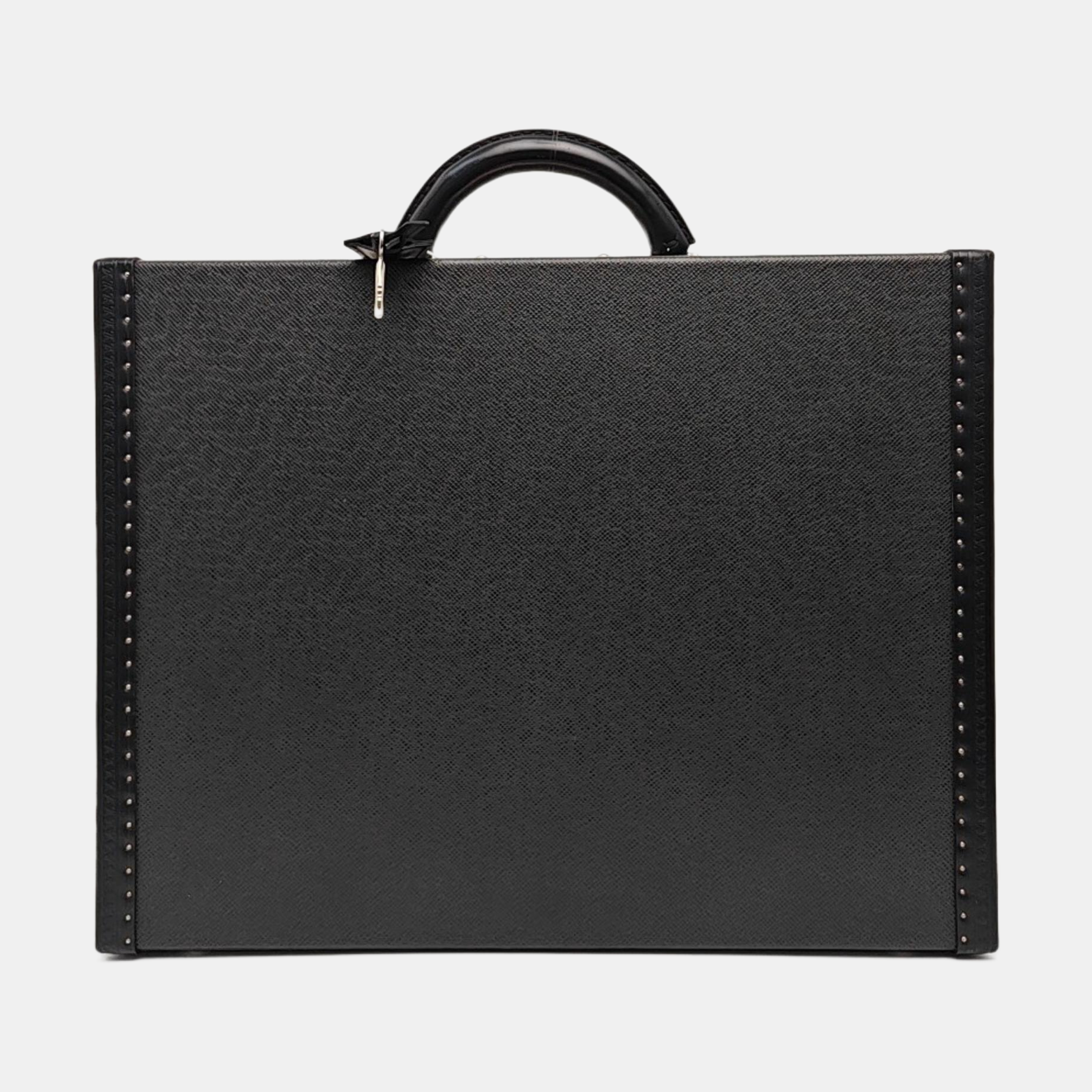 PRÉSIDENT Calfskin Black