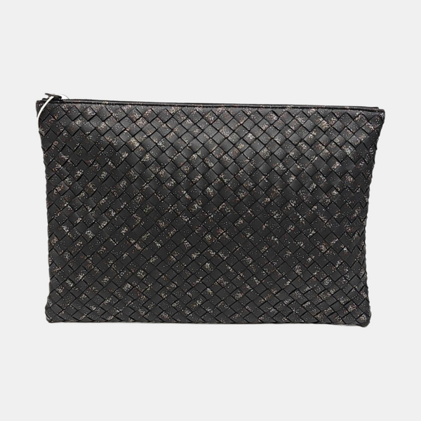 Lambskin Clutch Black