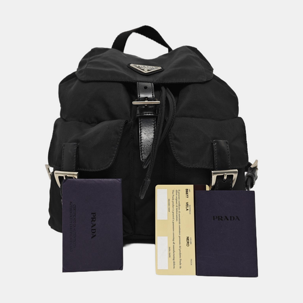 Vela Small Nylon Black