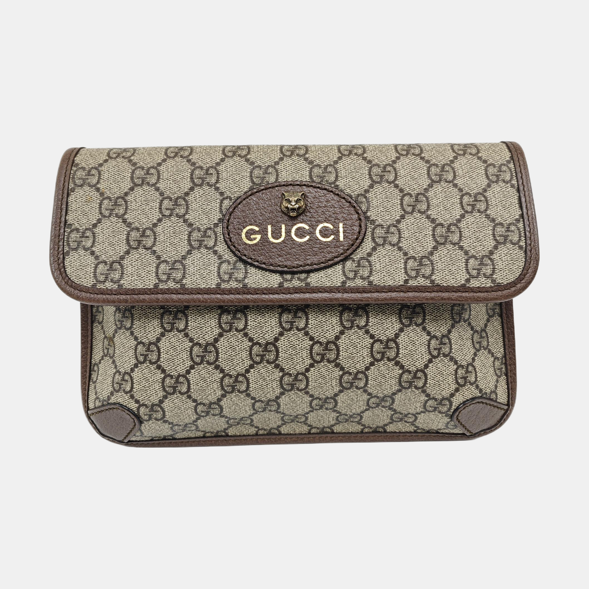 Neo Vintage Monogram Coated Canvas Beige