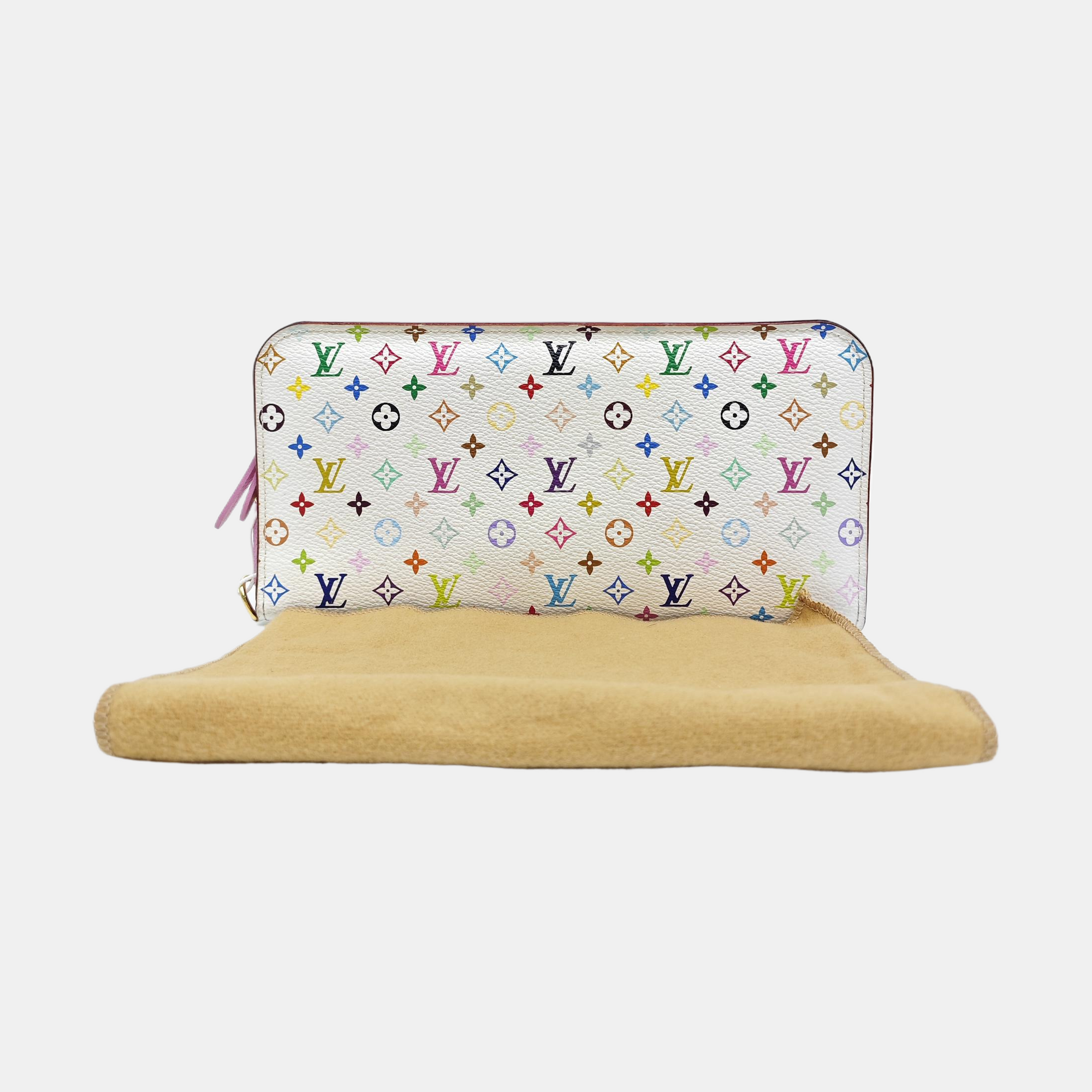 LV × TM INSOLITE Monogram Coated Canvas White