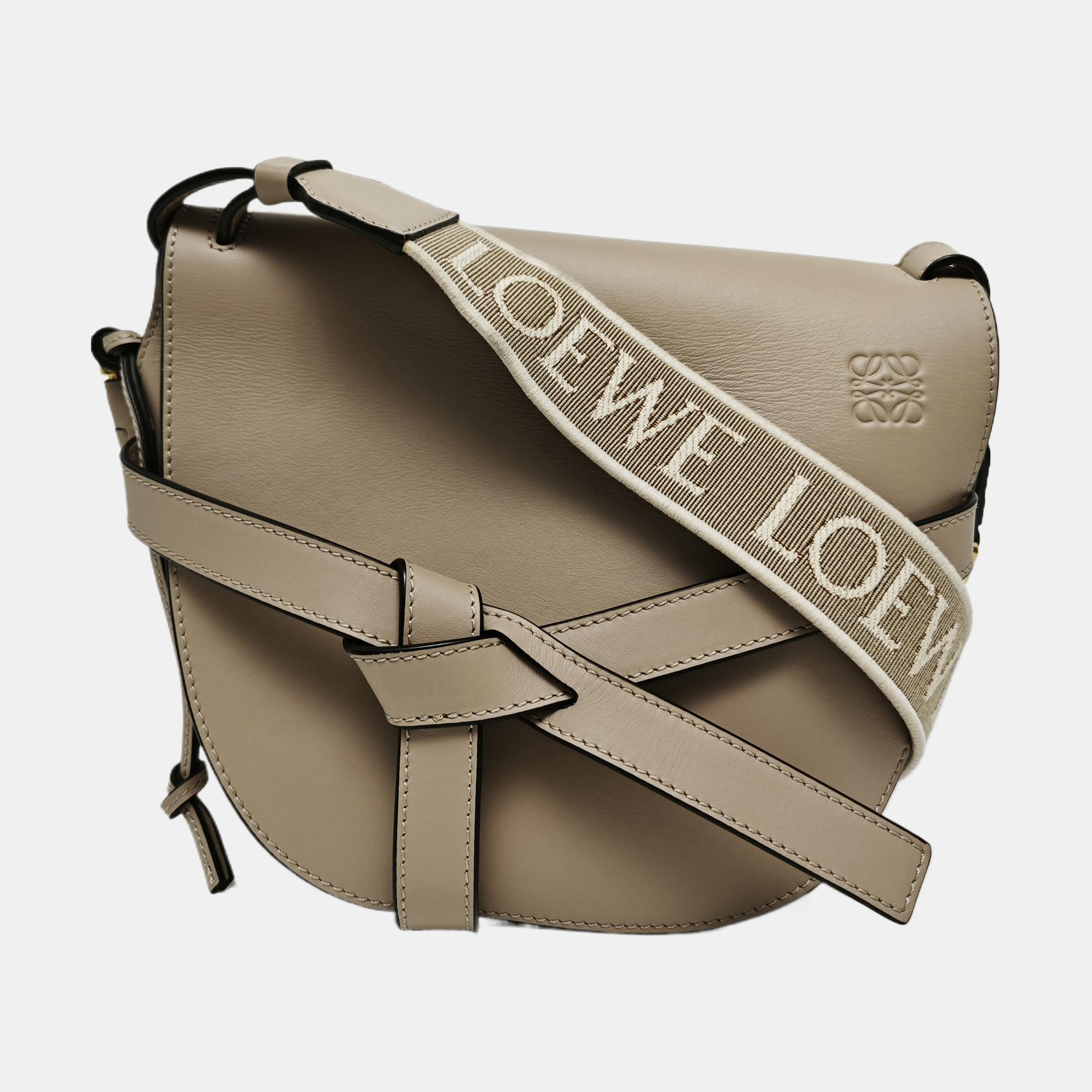 Gate Small Calfskin Beige