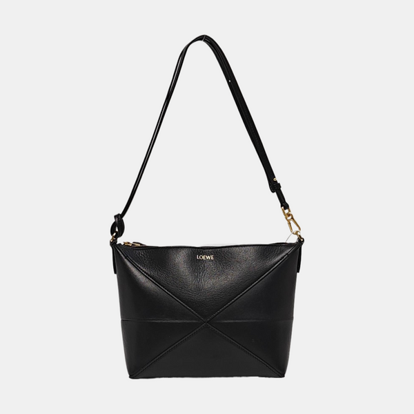 Origami Ala Quilted Lambskin Black