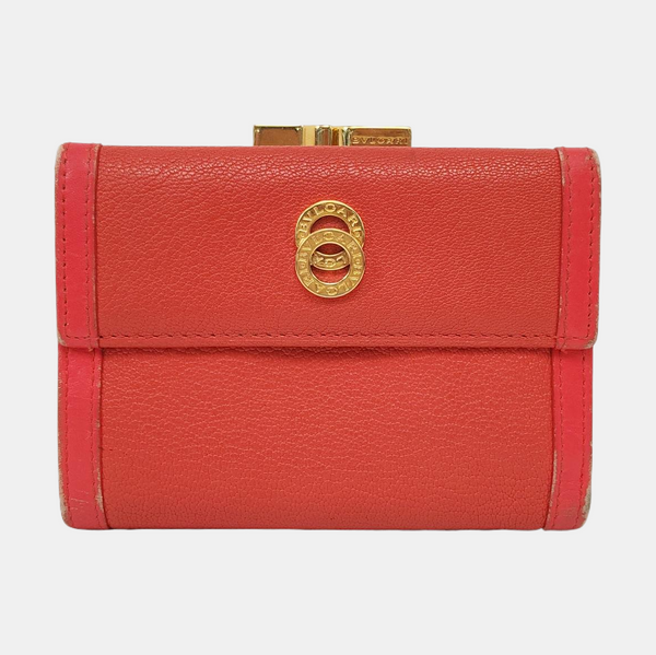 Calfskin Wallet Red