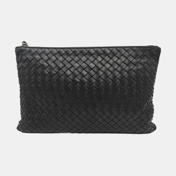 Calfskin Clutch Black