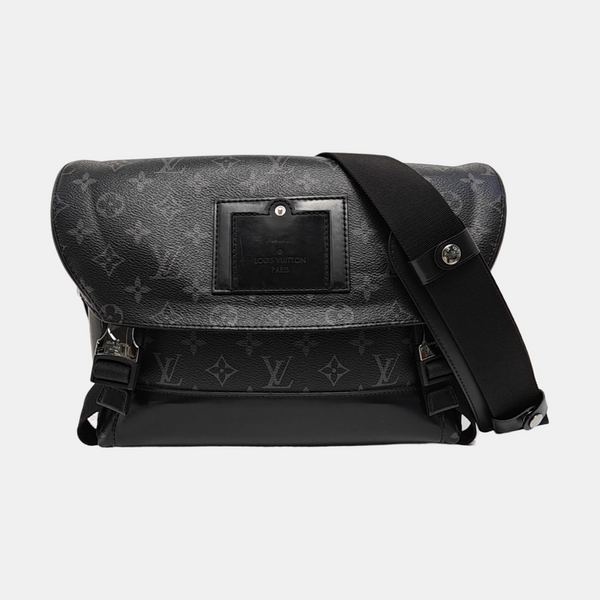 VOYAGER PM Monogram Coated Canvas Black
