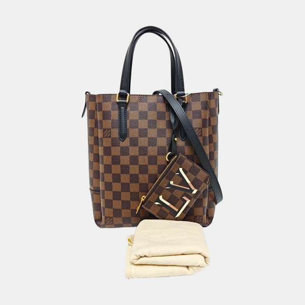 DAMIER EBENE Coated Canvas Brown