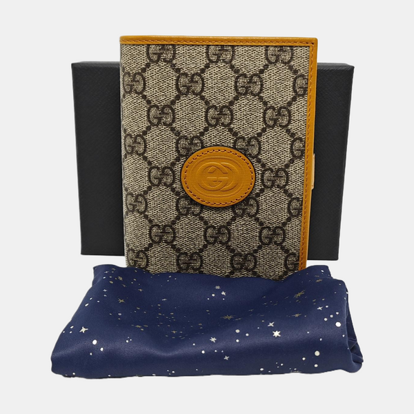 Monogram Coated Canvas Wallet Beige