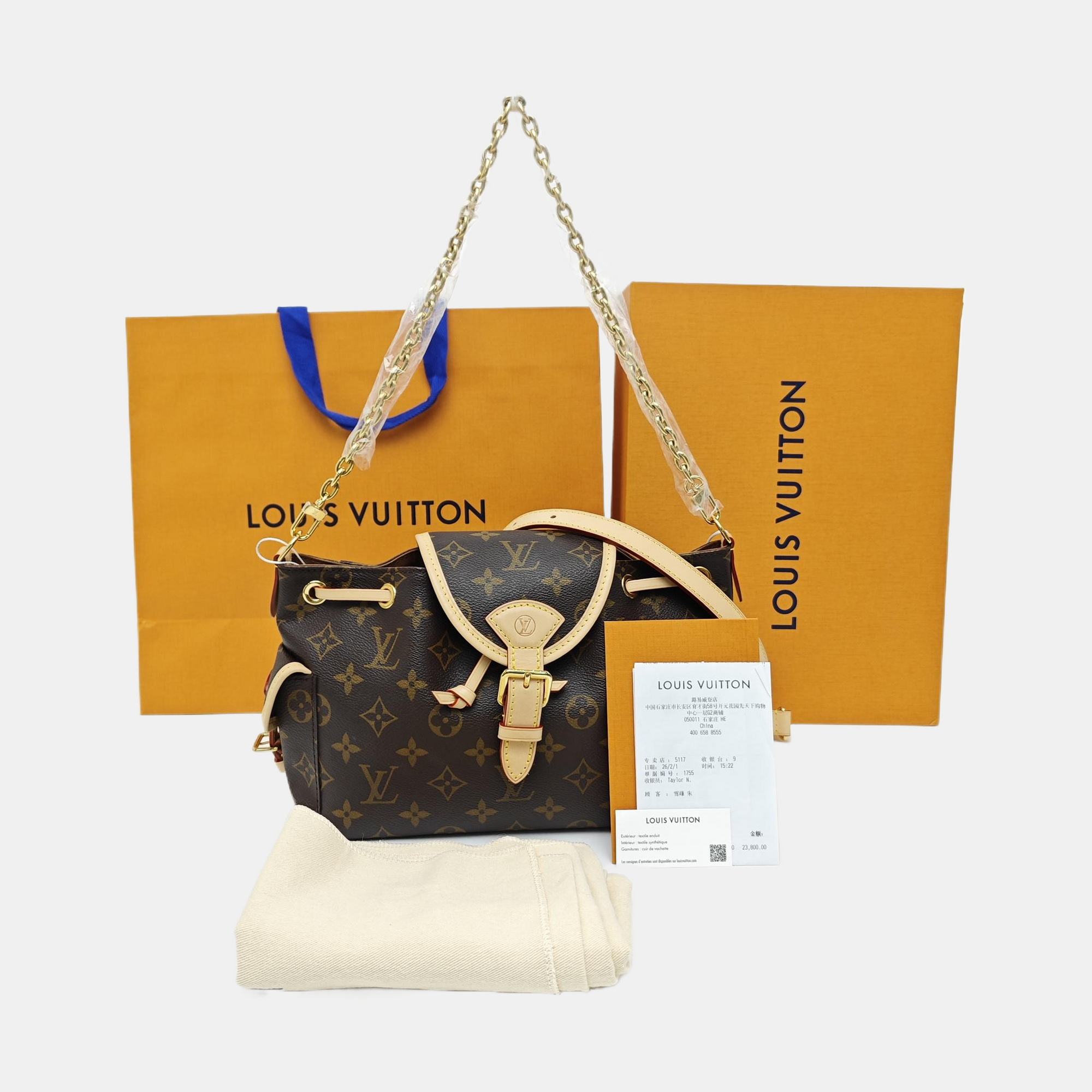 ODYSSEE Monogram Coated Canvas Brown