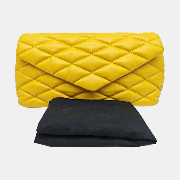 SADE Quilted Lambskin Yellow