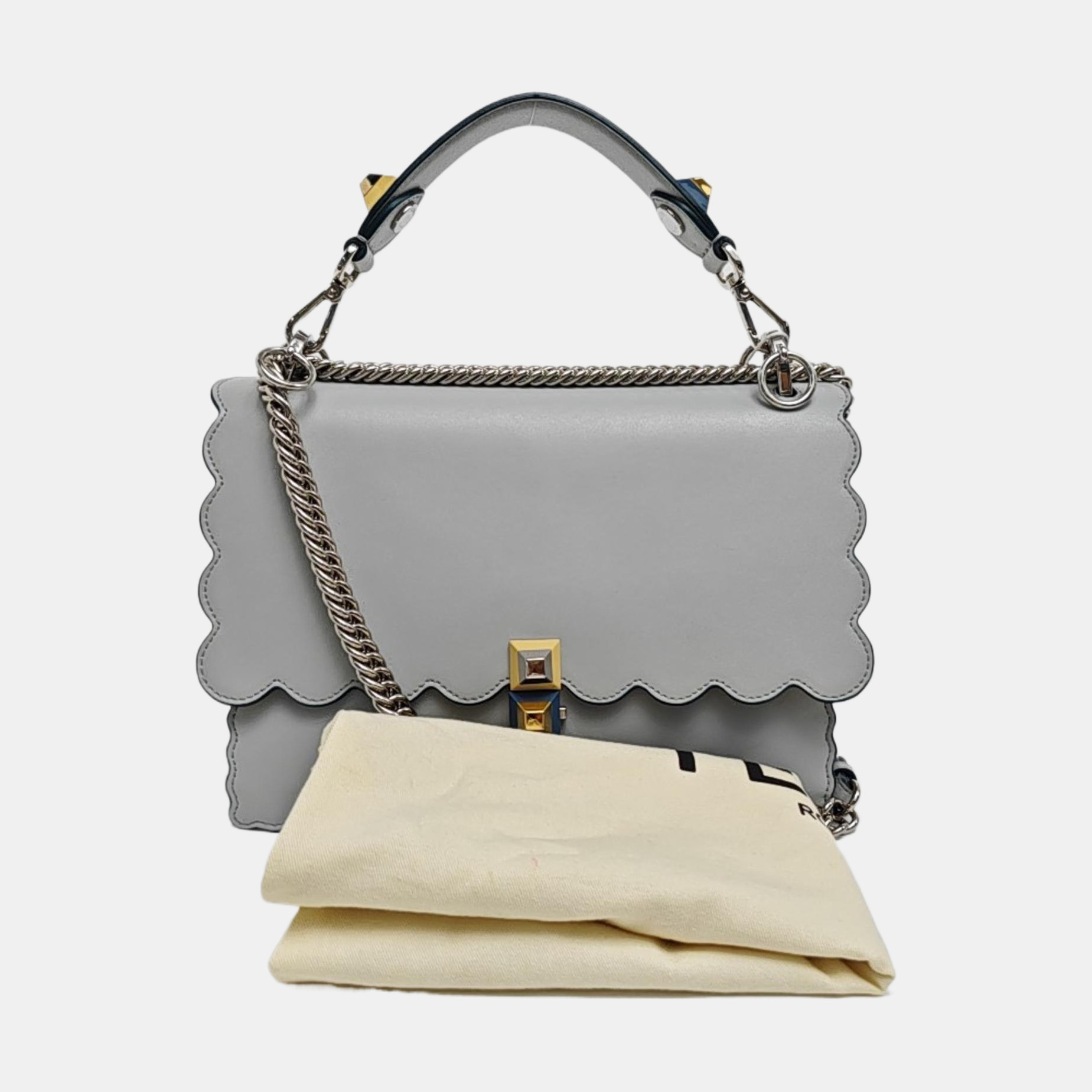 Kan I Medium Calfskin Gray