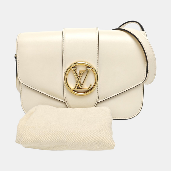 PONT 9 Calfskin White