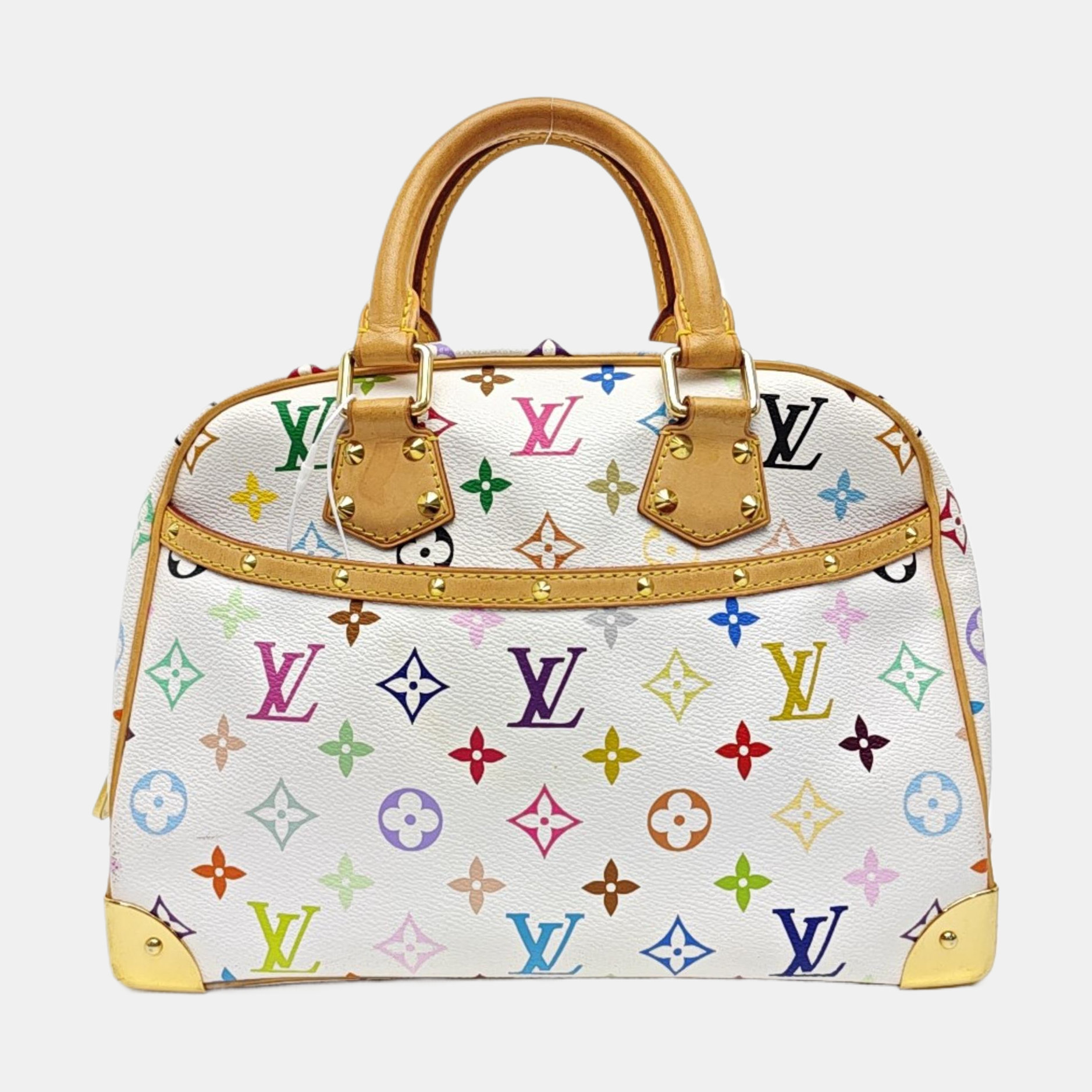 LV × TM DEAUVILLE Monogram Coated Canvas White
