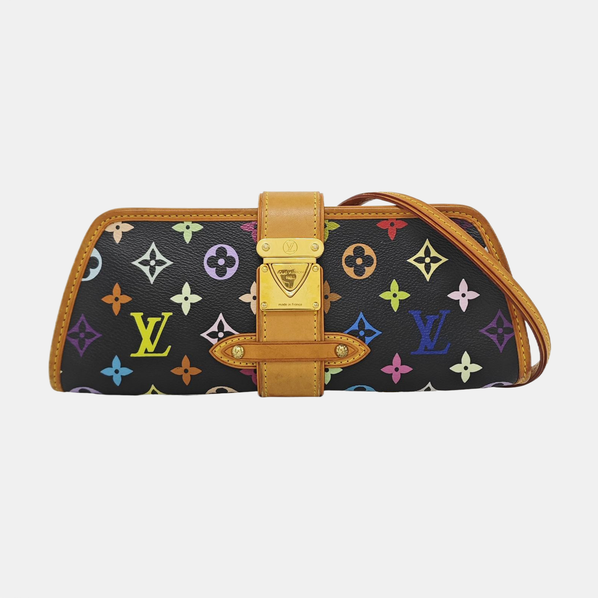 LV × TM SHIRLEY Monogram Coated Canvas Black