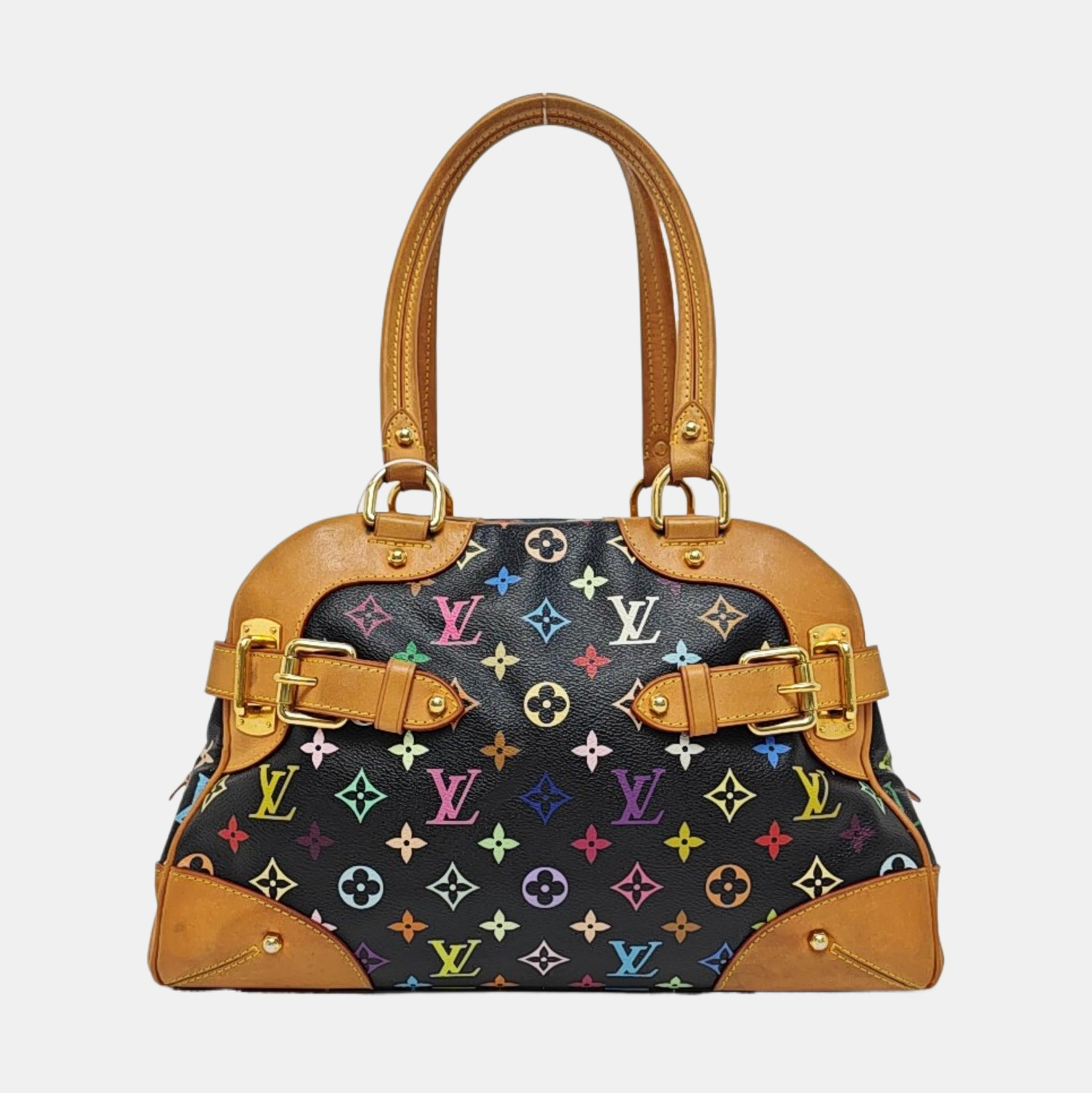 LV × TM CLAUDIA Monogram Coated Canvas Black