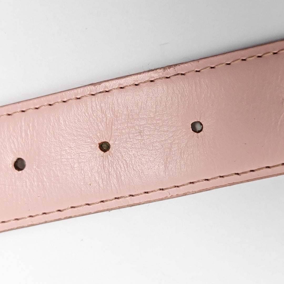 Leather Belt White